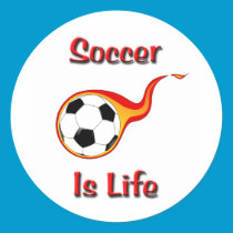 Soccer Is Life stickers