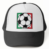 soccer. italia square. hats by asyrum soccer. italia square. hats