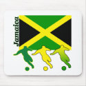 Soccer Jamaica mousepads