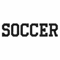 Soccer-Jogger Jacker embroidered shirts