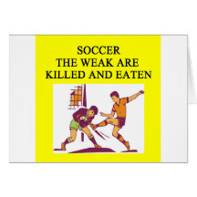 SOCCER joke Cards