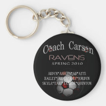 soccer keychain