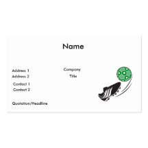 soccer kick kicking ball graphic business card