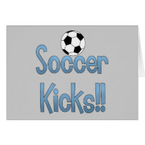 Soccer Kicks (blue) cards