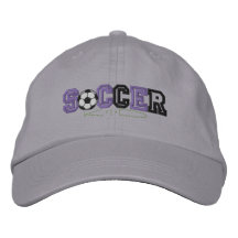 Soccer Kid Embroidered Baseball Cap