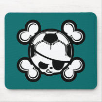 Soccer Kid Pirate Mousepads