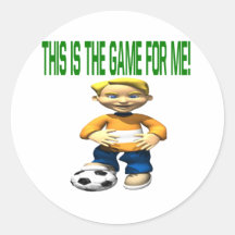 Soccer Kid Sticker