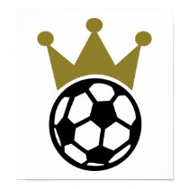 Soccer king poster