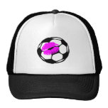 Soccer Kiss (Pink) Hat