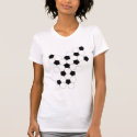 soccer layout t-shirts