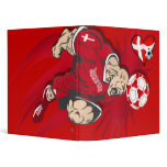 Soccer love Danish style for denmark fans binders