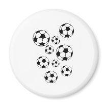 Soccer Refrigerator Magnets