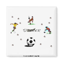 Soccer magnets