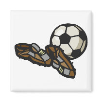 Soccer magnets by lulu22470 Soccer magnets