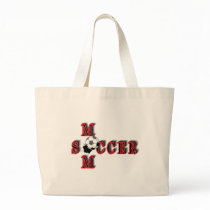 soccer mom canvas bag