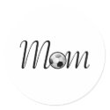 Soccer Mom Black stickers
