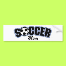 Soccer Mom bumper stickers by sports_tshirts Soccer Mom bumper stickers