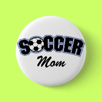 Soccer Mom buttons by sports_tshirts Soccer Mom buttons