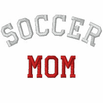 Soccer, Mom embroidered shirts