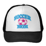 SOCCER MOM ON WHITE SHIRT 1 TRUCKER HAT
