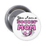 Soccer Mom  Tshirts and Gifts Pinback Button