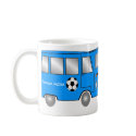 Soccer Mom Van (in blue) mugs by Eddys_Mad_Mugs Soccer Mom Van (in blue) mugs