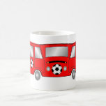 Soccer Mom Van (In Red) Mug