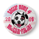 Soccer Moms 4 McCain Palin Pin