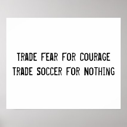 Soccer Motivational Poster