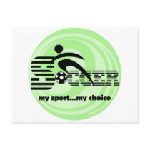 Soccer My Sport T-shirts and Gifts postcards by sport_shop Soccer My Sport T-shirts and Gifts postcards