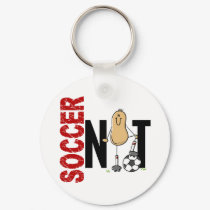 Soccer Nut 1 keychains by gonenuts Soccer Nut 1 keychains
