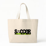 Soccer (On Grass) Canvas Bag