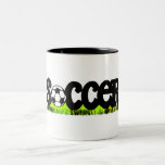 Soccer (On Grass) Coffee Mugs