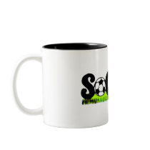 Soccer (On Grass) Coffee Mugs
