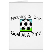 Soccer One Goal At A Time cards by goldnsun Soccer One Goal At A Time cards