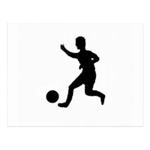 Soccer or football post card