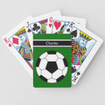 Soccer Personalized Playing Cards