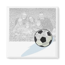Soccer Photo Magnet
