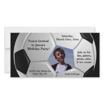 Soccer Customized Photo Card