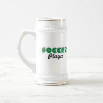 Soccer Playa in Green mugs