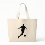 soccer player canvas bags