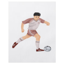 Soccer Player Full Color Flyer