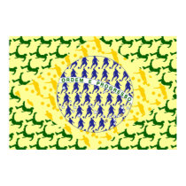 Soccer player Futebol team flag of brazil art gift posters