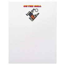 Soccer player letterhead by Creativethought Soccer player letterhead