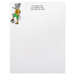 Soccer Player Mouse letterhead