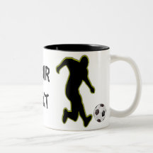 Soccer player-mug