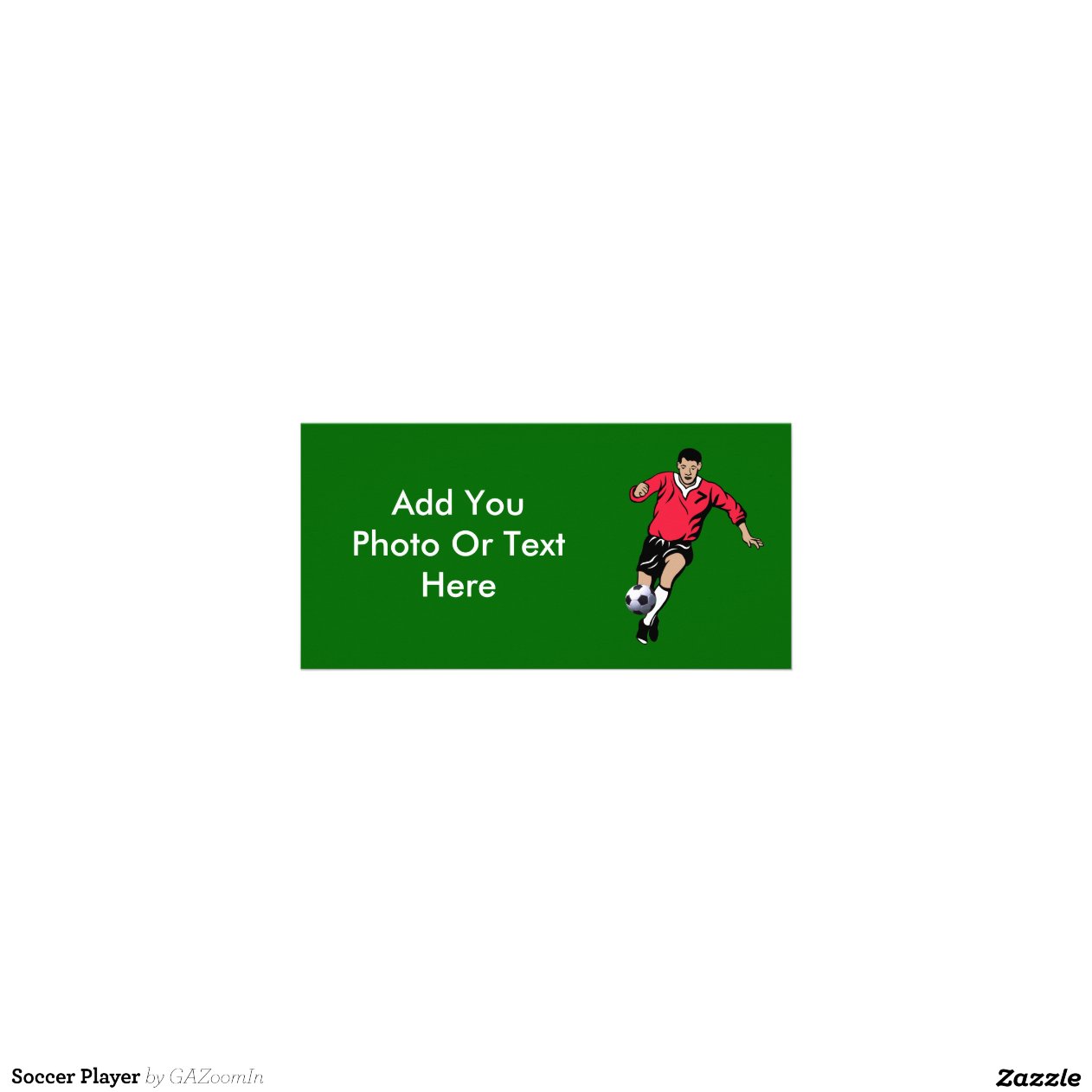 soccer card template