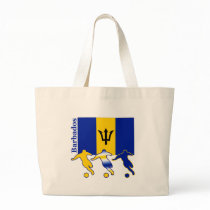 Soccer Players -  Barbados Canvas Bags