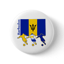 Soccer Players -  Barbados Pins