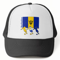 Soccer Players -  Barbados Mesh Hats